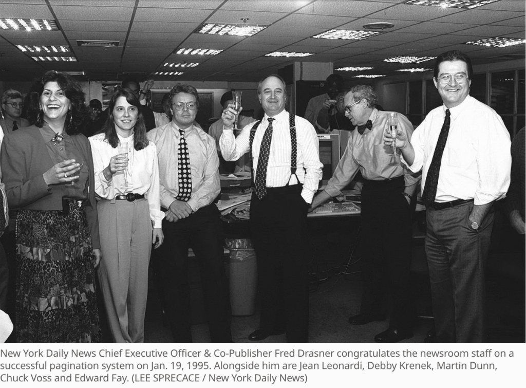 Fred Drasner, Obituary, New York Daily News 