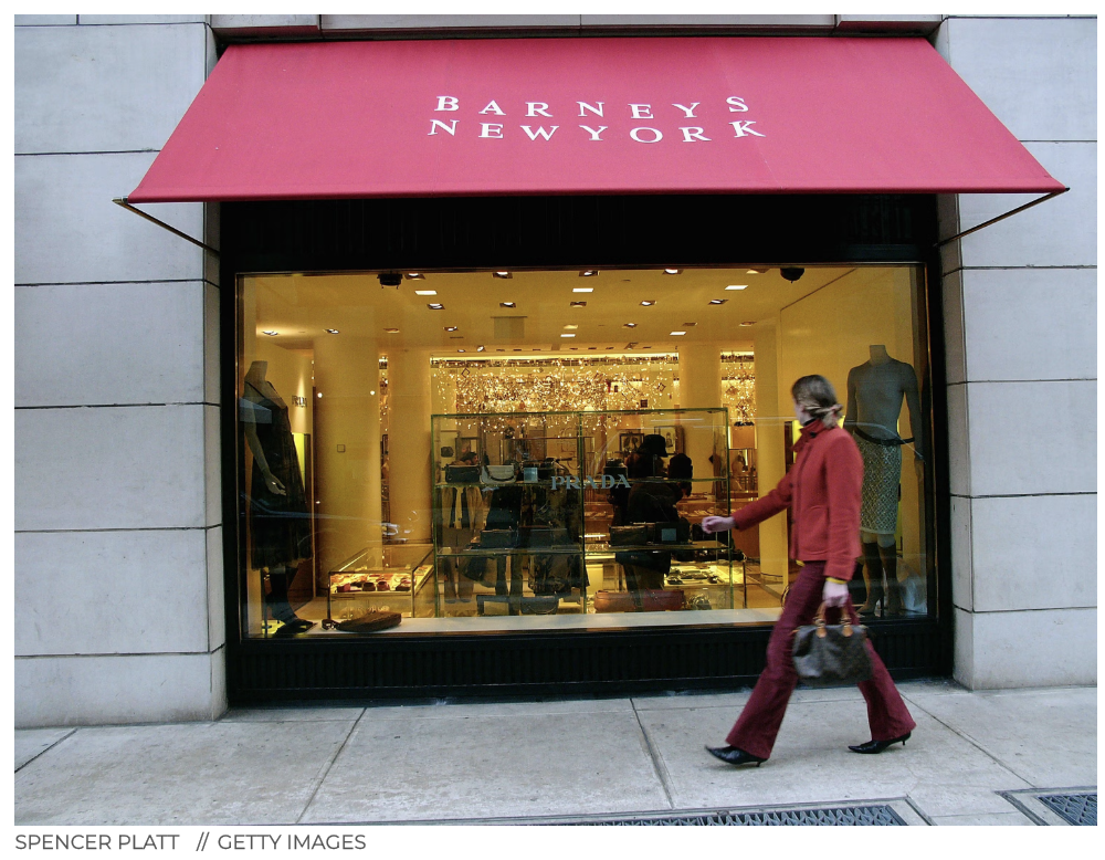 Town & Country Magazine 
Barney's New York 