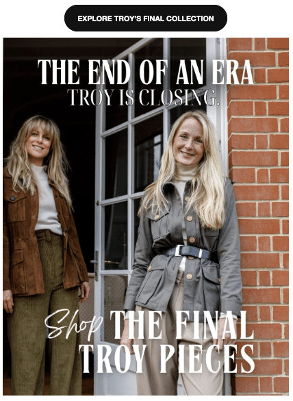 Troy London, closing 