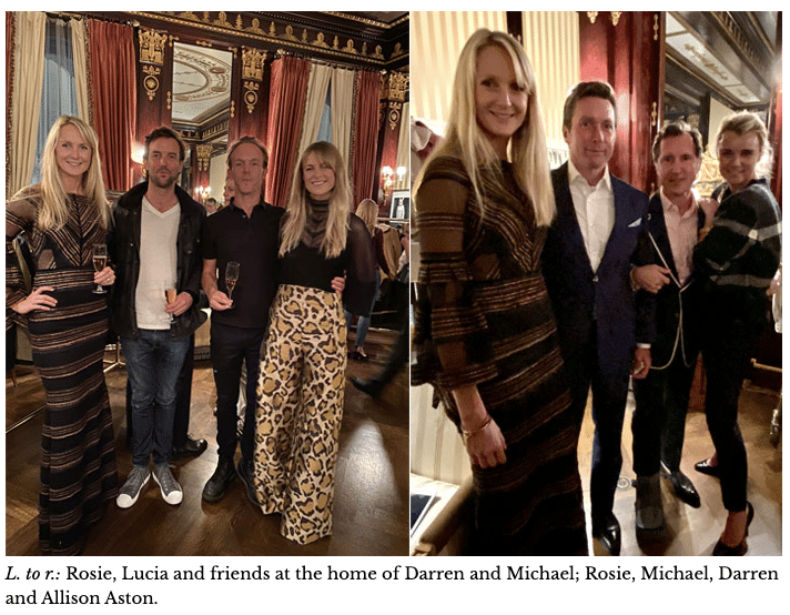 Darren Henault, Allison Aston, Rosie van Cutsem and Lucia Ruck Keene, Troy London 
