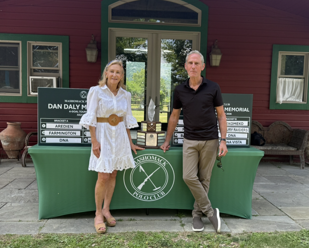 Karen Klopp & John Klopp at Mashomack Polo Club 