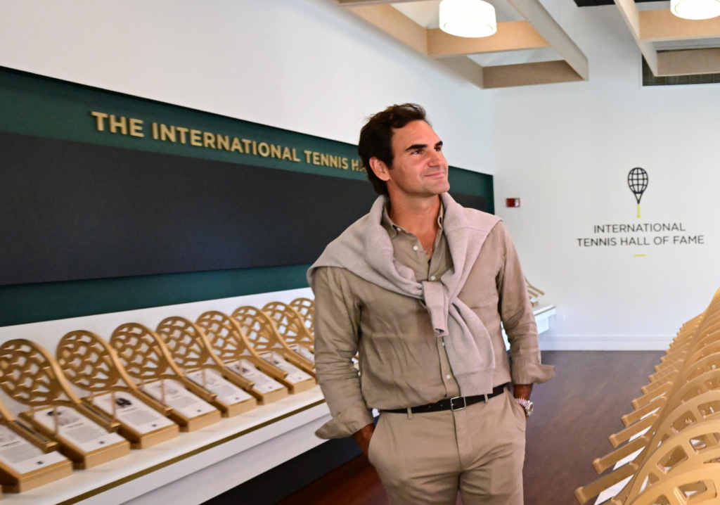 Roger Federer, The Tennis International Hall of Fame, Newport, Rhode Island
