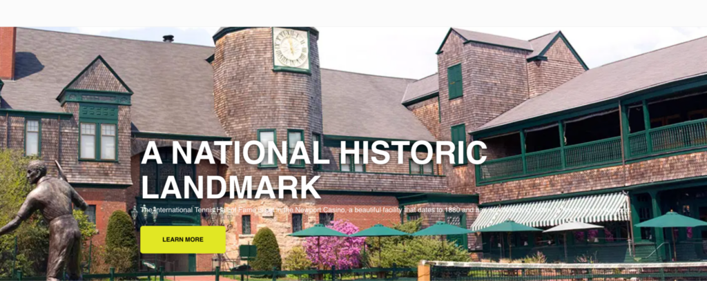 The Tennis International Hall of Fame, Newport, Rhode Island