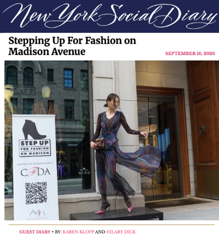 NYSD Stepping Up For Fashion on Madison Avenue