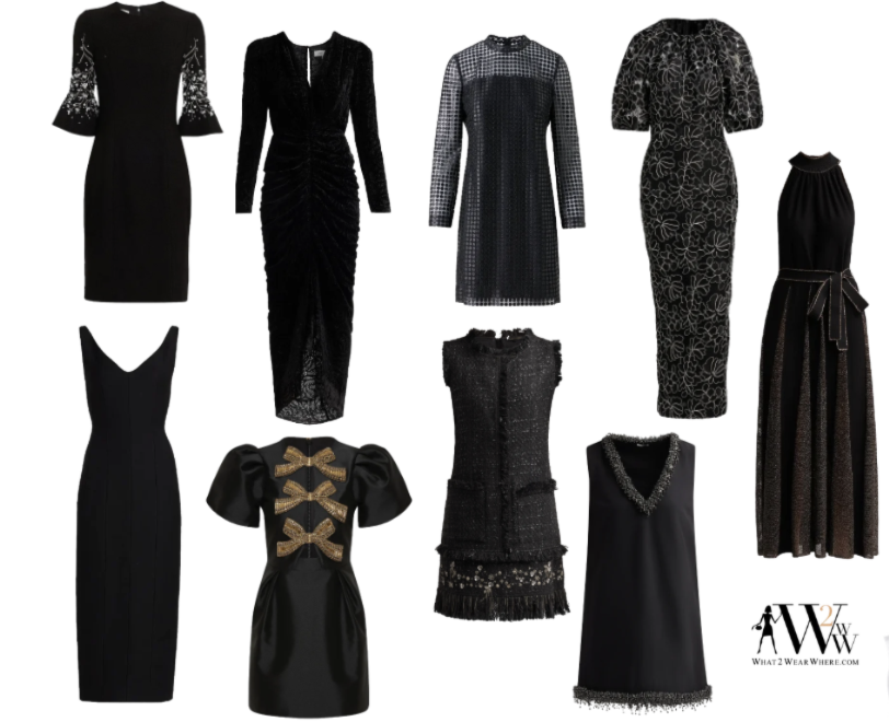 Karen Klopp Picks the best Little Black Dresses for fall.  
