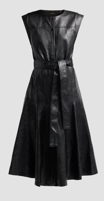 Kobi Halperin Faux Leather Dress.  