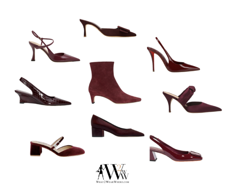 The Best Burgundy Shoes
